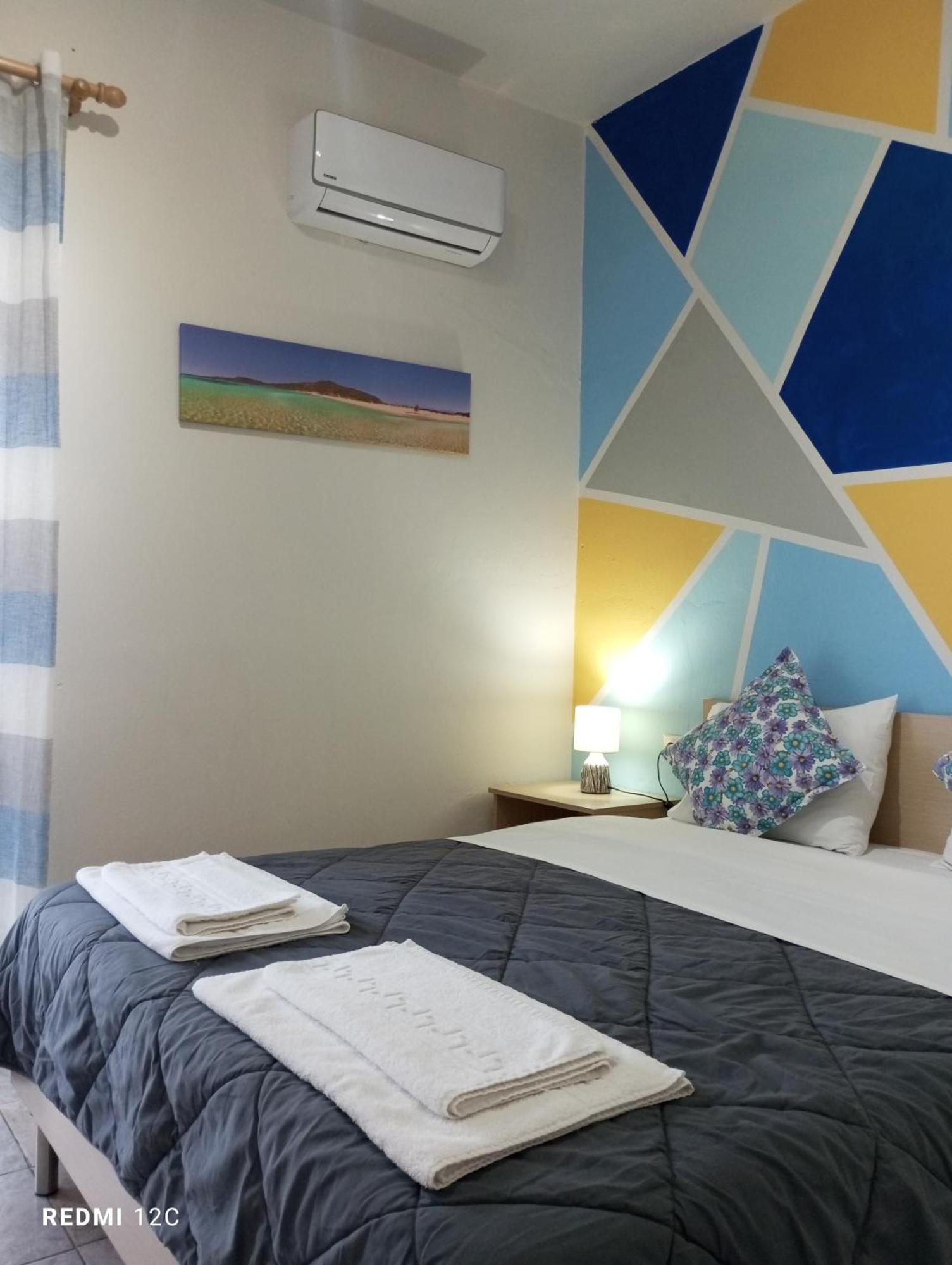 Sunray Apartments Skala Sotiros Bagian luar foto